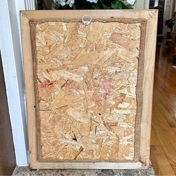 Vintage Cottagecore Prairie Girl Quilted Picture 70s Framed Holly Hobbie VTG - Picture 7 of 7